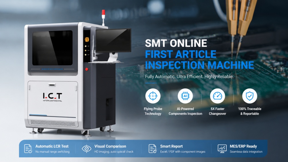 SMT Online First Article Inspection Machine SMT Online első cikk-ellenőrző gép
