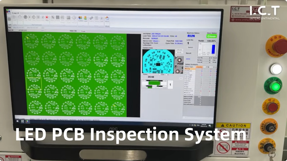LED PCB Inspection System LED PCB ellenőrző rendszer