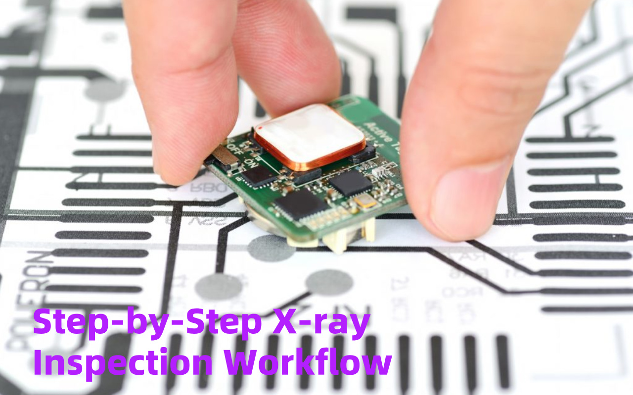 6. Step-by-Step X-ray Inspection Workflow 6. Lépésről lépésre végzett röntgenvizsgálati munkafolyamat