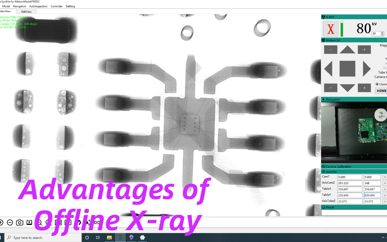 4. Advantages of Offline X-ray Inspection 4. Az offline röntgenvizsgálat előnyei