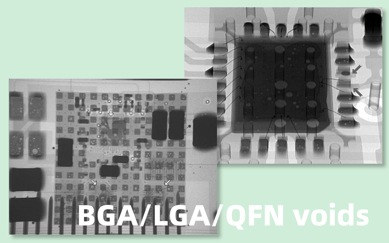 3.1 BGA:LGA:QFN voids and industry acceptance criteria 3.1 BGA:LGA:QFN üregek és iparági elfogadási kritériumok