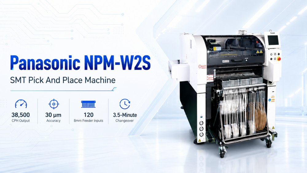 NPM-W2S Panasonic Smt Pick And Place Machine NPM-W2S Panasonic SMT Pick and Place gép