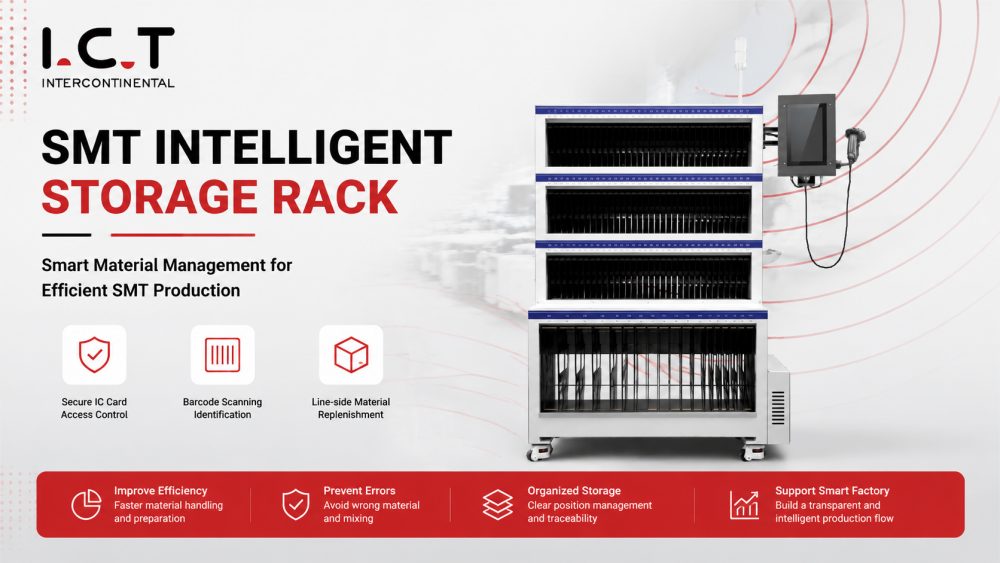SMT Intelligent Storage Rack SMT intelligens tároló állvány