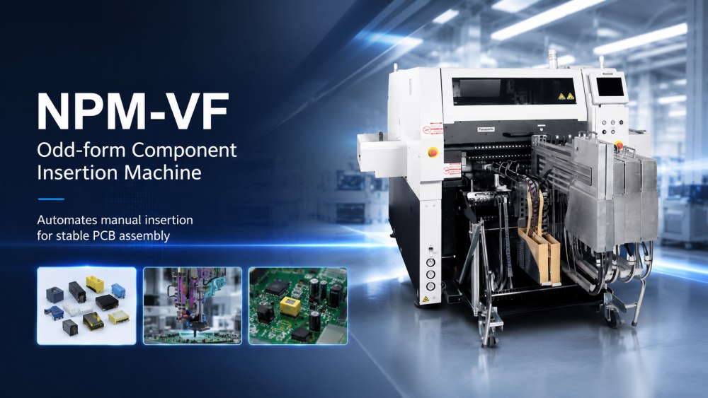 Odd-form Component Insertion Machine NPM-VF Páratlan formájú alkatrészbeszúró gép NPM-VF