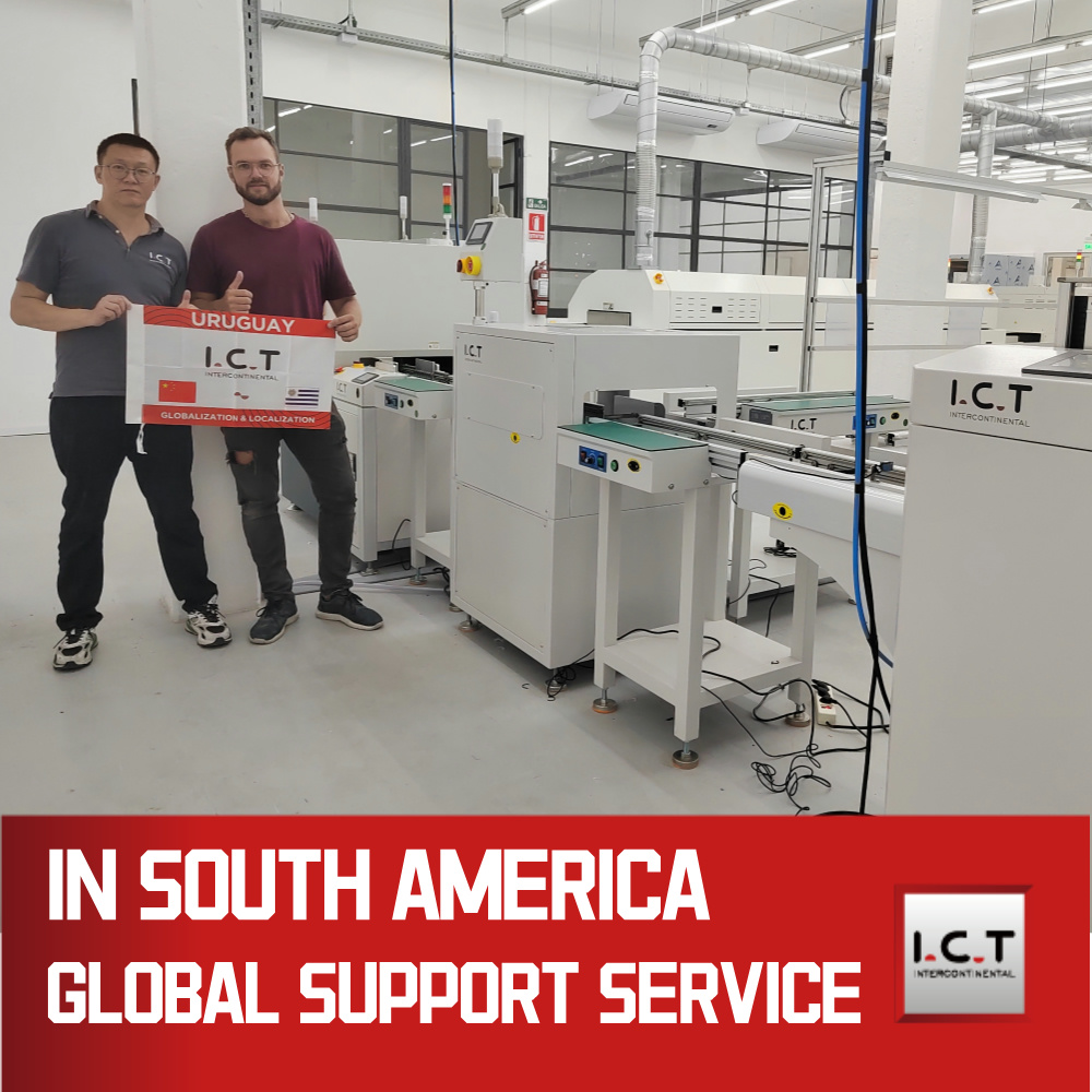 IKT | SMT PCB testreszabott összekötő szállítószalag munkaállomással