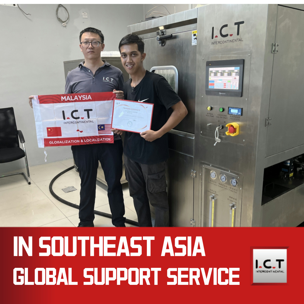 ICT-6300 | SMT automatikus PCBA on-line tisztítógép