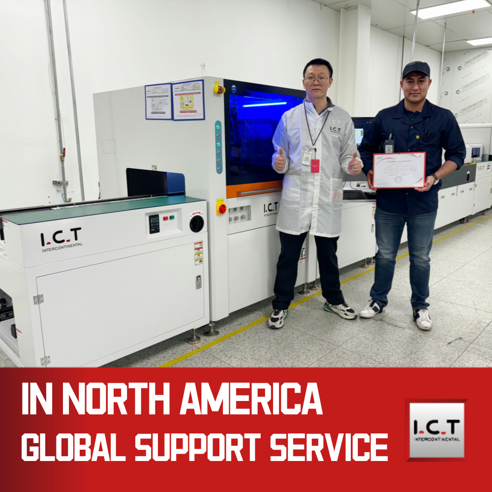 IKT | SMT Double Digital Conformal Coating Machine PCB gyártósor