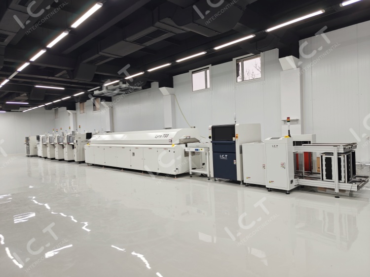 ICT SMT vonal &Uuml;zbegiszt&aacute;nban