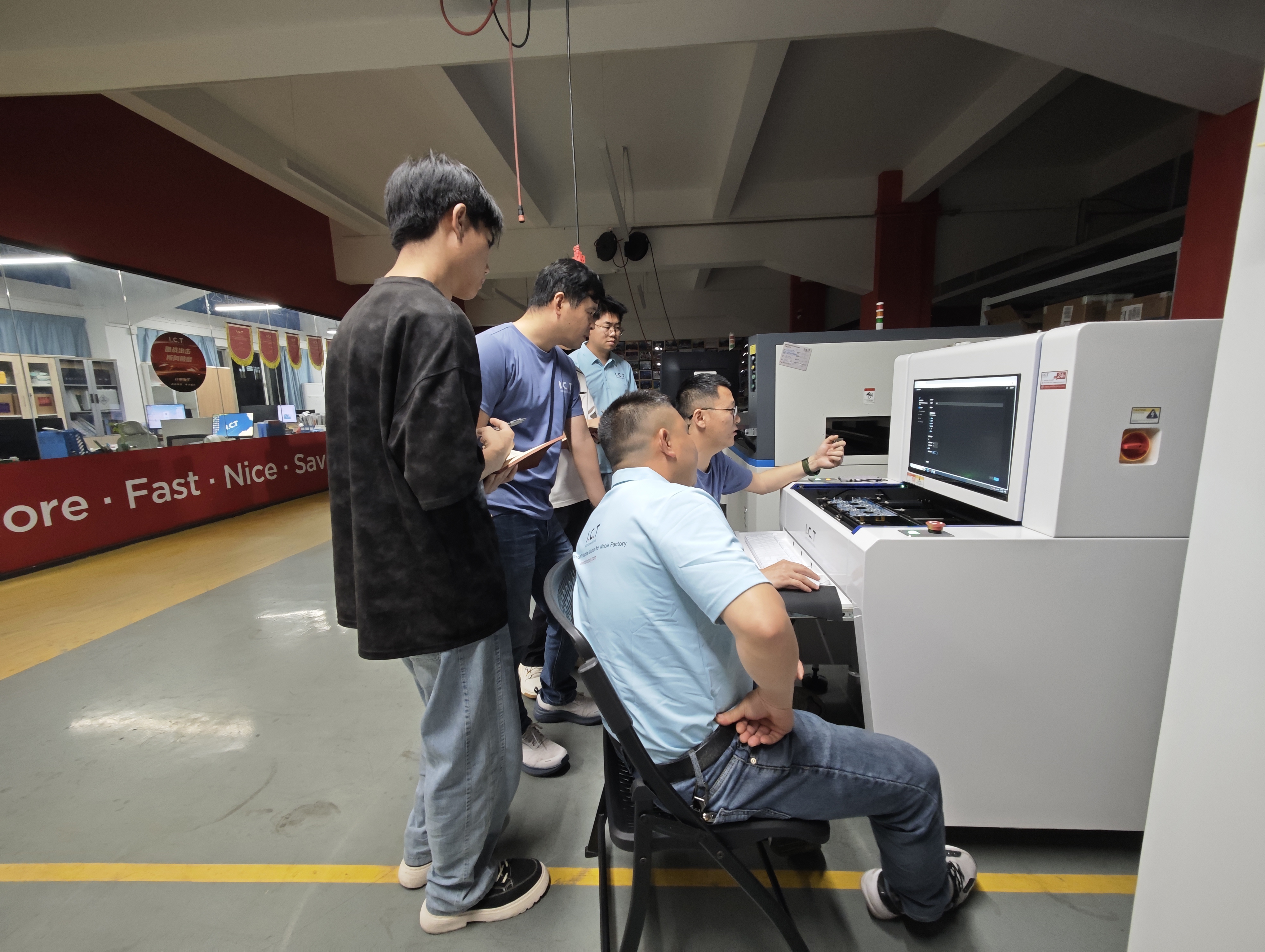 Offline AOI k&eacute;pz&eacute;s az ICT-V8 rendszeren