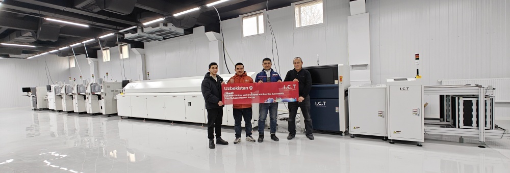 ICT SMT &eacute;s DIP Line műszaki t&aacute;mogat&aacute;s &Uuml;zbegiszt&aacute;nban