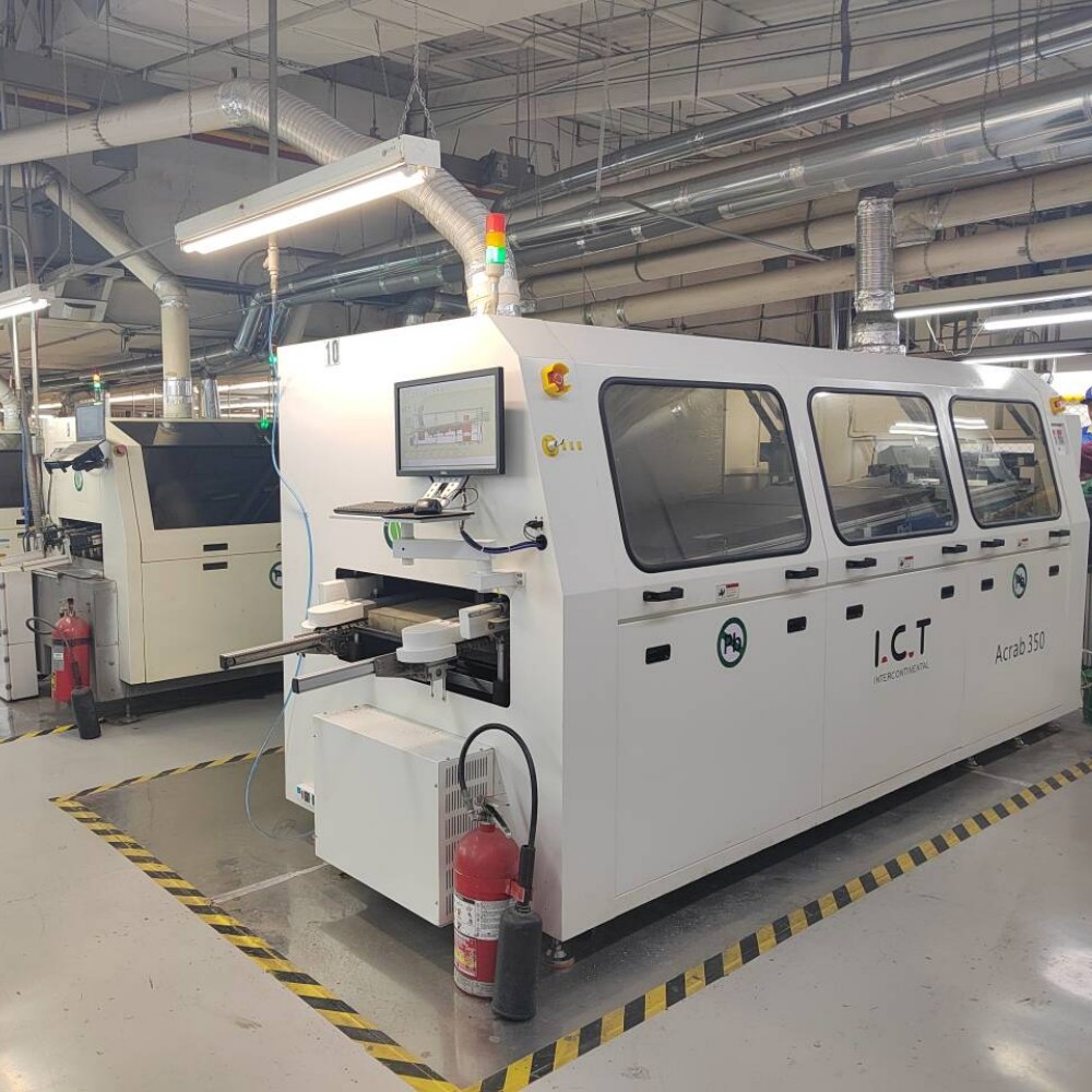 IKT | Alacsony árú hullámforrasztó gép PCB asztali folyasztószer permetező DIP forrasztógép