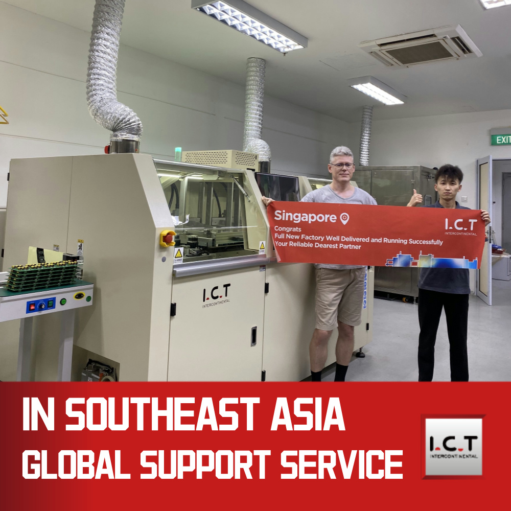 ICT-SS430 | DIP szelektív hullámos forrasztógép