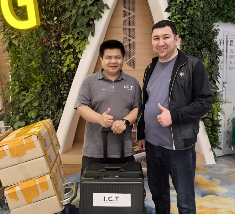 ICT m&eacute;rn&ouml;k &eacute;rkezik &Uuml;zbegiszt&aacute;nba az SMT gy&aacute;rt&oacute;sor telep&iacute;t&eacute;s&eacute;re