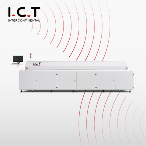 ICT-Lyra733N |Moduláris kialakítású Hot Air SMT Reflow sütő