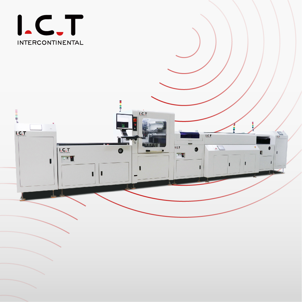 ICT-T650丨SMT PCB szelektív konform bevonógép