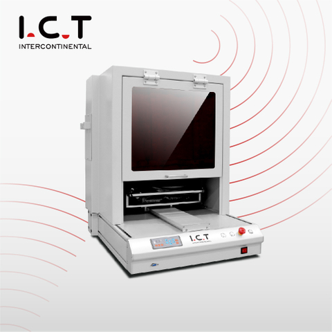 ICT-T420 |Automatikus SMT PCBA asztali konform bevonógép