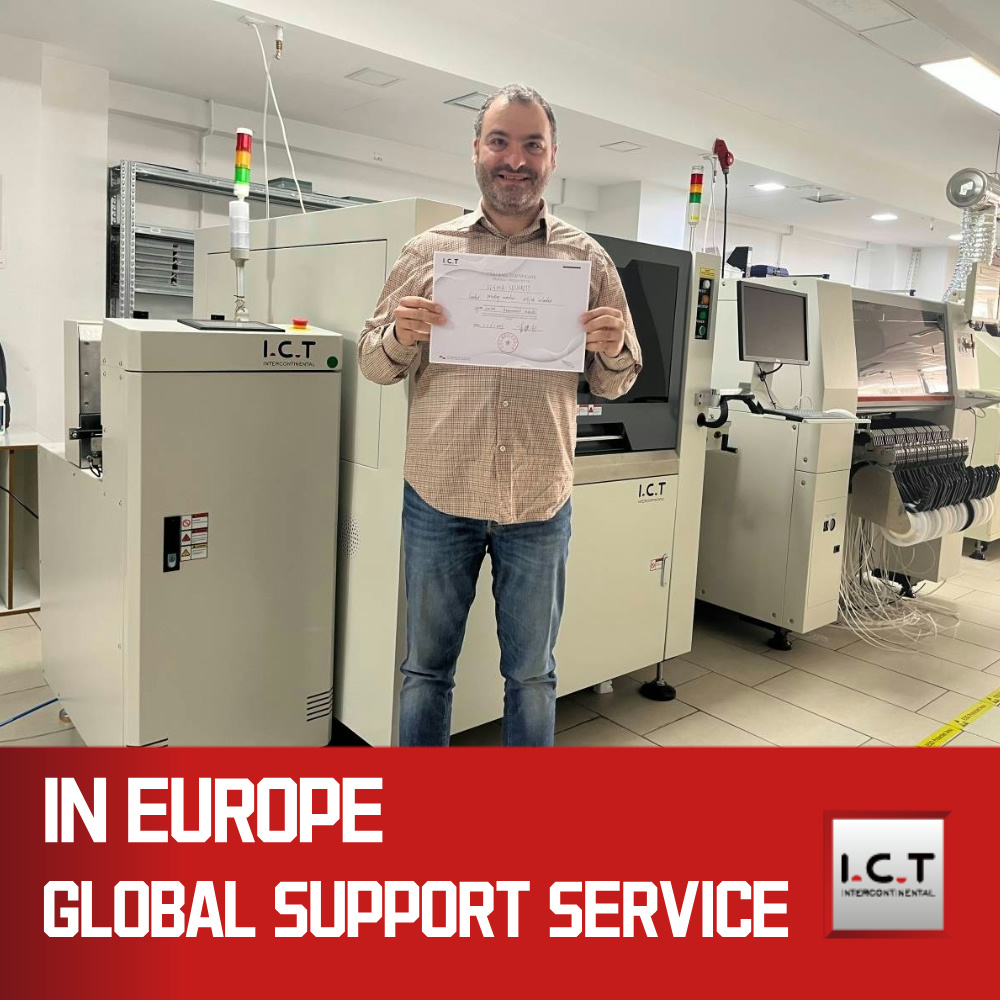 IKT | 1200 mm-es led NYÁK teljesen automatikus pasztaforrasztó nyomtatógép