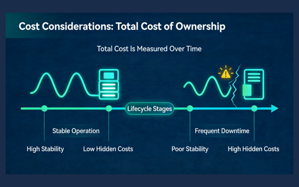 A teljes k&ouml;lts&eacute;get idővel m&eacute;rik