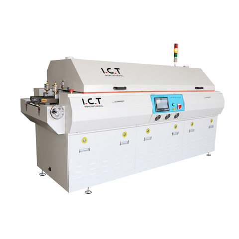 ICT-T6 |LED SMD Reflow forrasztó sütő hőprofilozó SMD Reflow gép