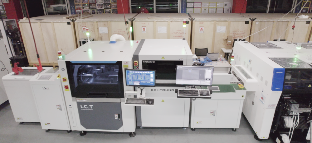 SMT vonal Kohyoung SPI -vel