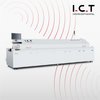 ICT Reflow Oven SMT gép 450 széles PCB mérettel