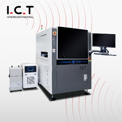 ICT-400 |Fiber Co2 UV lézeres jelölőgép