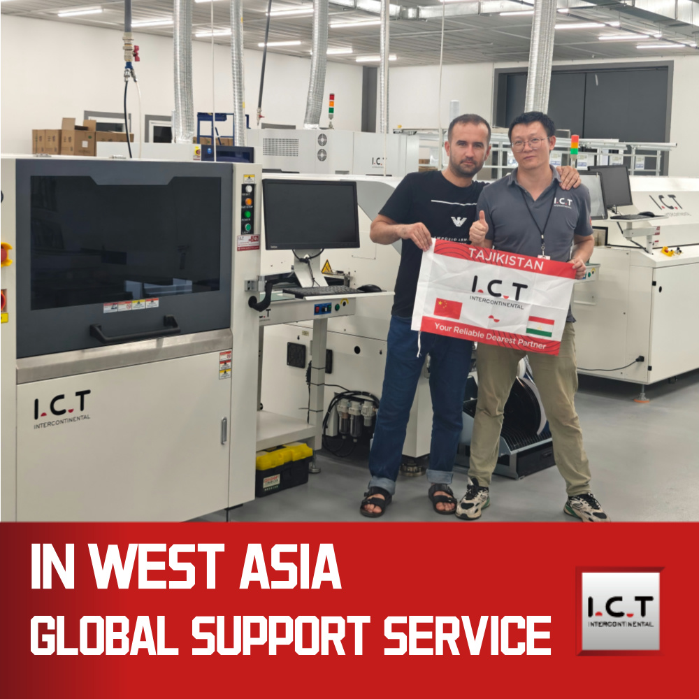 ICT-6534 | SMT Forrasztópaszta Nyomtatógép PCB összeszereléshez