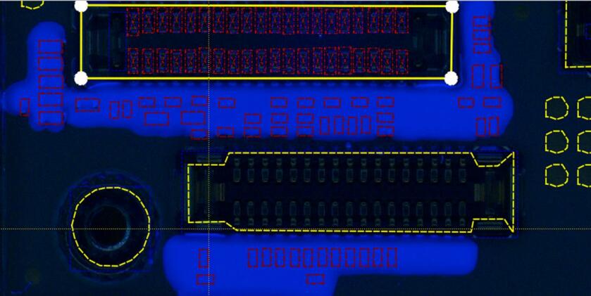 Pcb optikai ellenőrző bevonat online AOI gépek