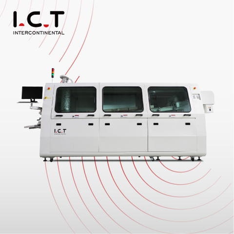 ICT-Acrab350 |Nagy stabilitású DIP PCB nitrogénhullámú forrasztógép