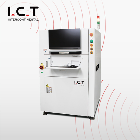 ICT-S400D |3D SPI forrasztópaszta ellenőrző gép Smt 