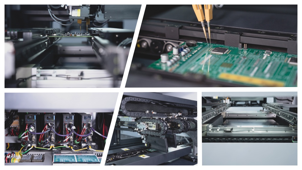 Features of Flying Probe Tester A Flying Probe Tester jellemzői