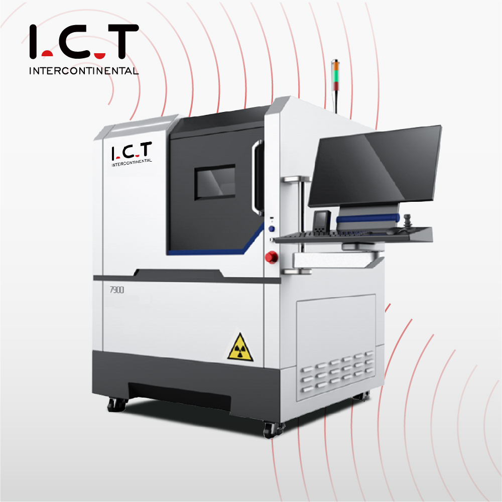 ICT Smt PCB röntgenvizsgáló gép ICT-7900