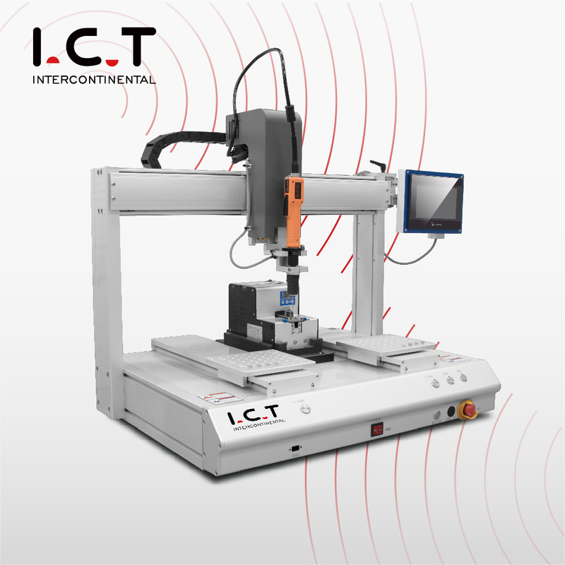 ICT-SCR540 |Asztali automatikus rögzítő, soron belüli rögzítőcsavaros robotegység 