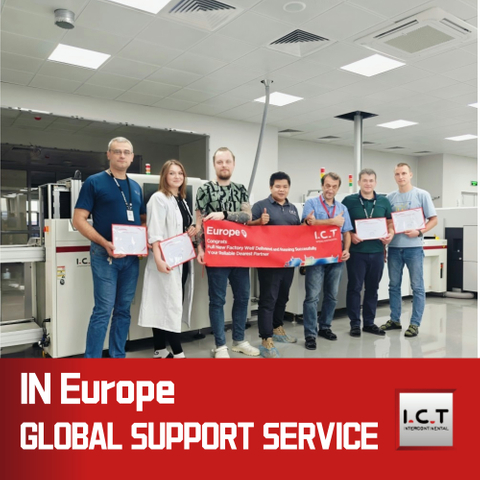 ICT-S400 | 3D SPI SMT forrasztópaszta ellenőrző gép 