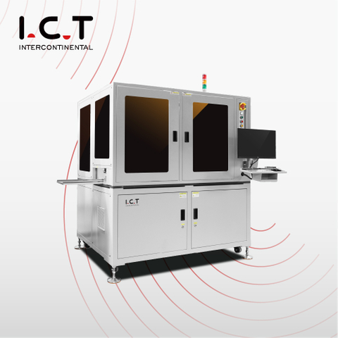 ICT-PP3025 |Automatikus, nagy sebességű soros többfejes komponensű PCBA elhelyező gép