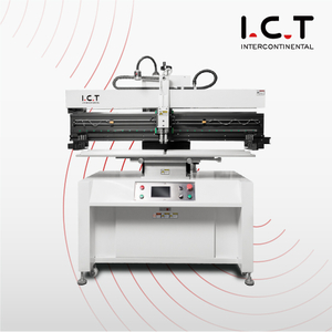 Automata rozsdamentes acél stencilnyomtató SMT Vision forrasztópaszta funkció