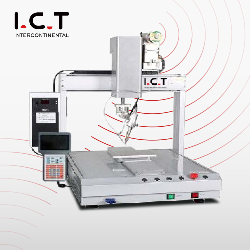 ICT-SR250DD |Automata olcsó Pcb forrasztó robotgép