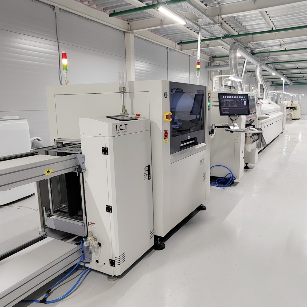 ICT-5151 | Forrasztópaszta PCB SMT gépi szitanyomtató teljesen automatikus LED-hez