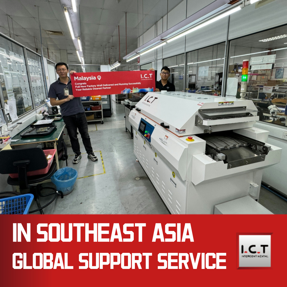 8 Zónás Kétsínes SMT SMD Reflow forrasztó sütő