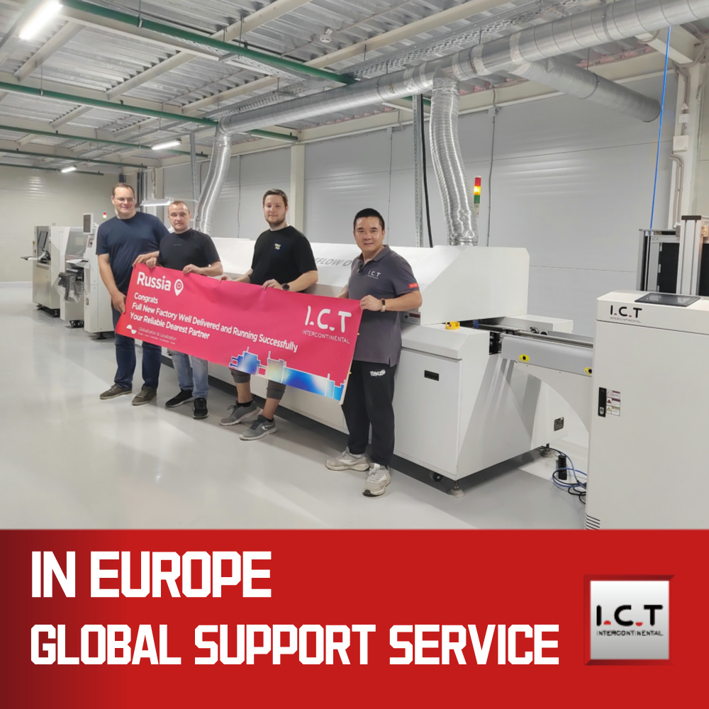 IKT | ETA SMT LED speciális vákuum hőprofilozó Reflow sütőgép