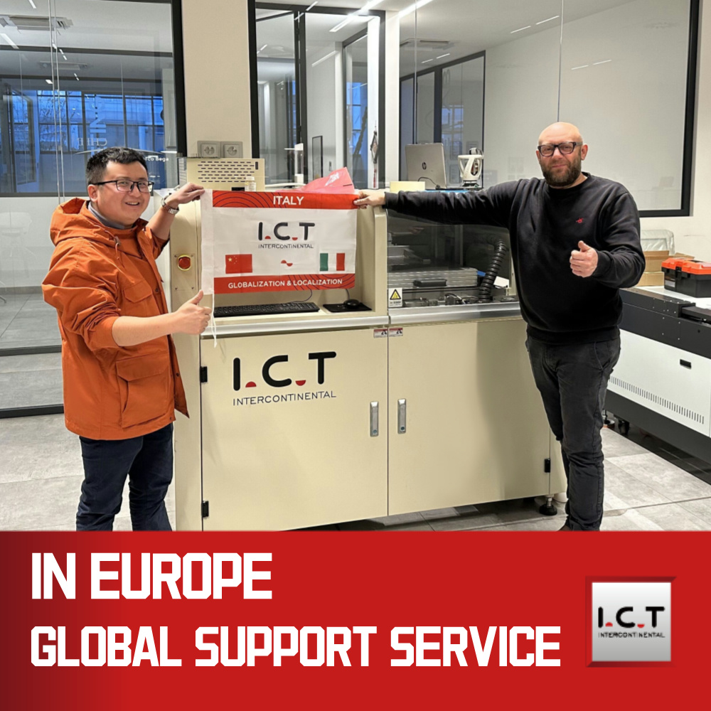 ICT-SS540 | On-line szelektív hullámforrasztógép 