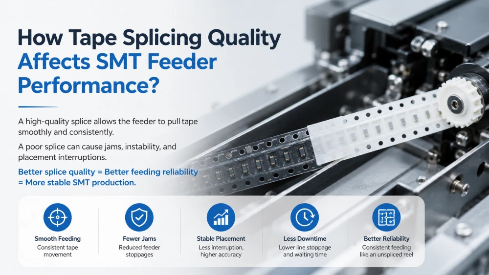 Hogyan befoly&aacute;solja a szalagilleszt&eacute;s minős&eacute;g&eacute;t az SMT Feeder Performance.webp