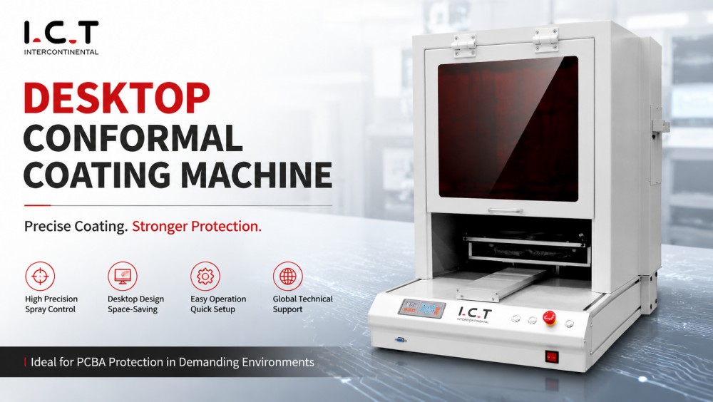 I.C.T Desktop coating machine ICT asztali bevonógép