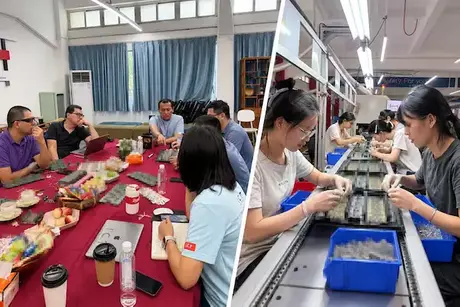 Customer Factory Acceptance Drives Further PCBA Production Solution Upgrade at I.C.T 02.webp