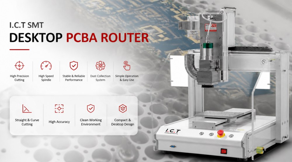 ICT asztali PCBA router