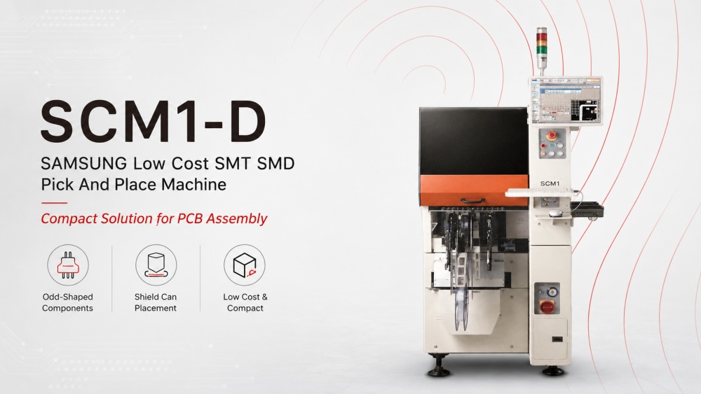 SCM1-D SAMSUNG Olcs&oacute; SMT SMD Pick And Place g&eacute;p
