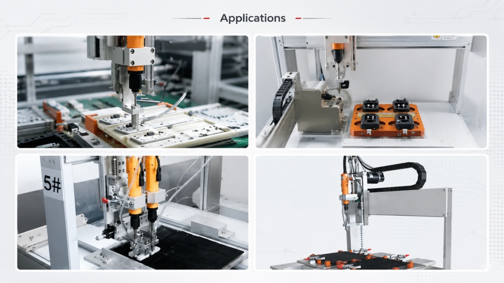 Automatikus csavaroz&oacute; robot alkalmaz&aacute;sok